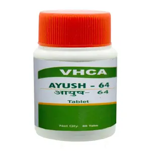 VHCA Ayush-64 Tab (60 Tab) Helps To Build Immunity & Refills Good Bacteria(100% Pure Ayurvedic)