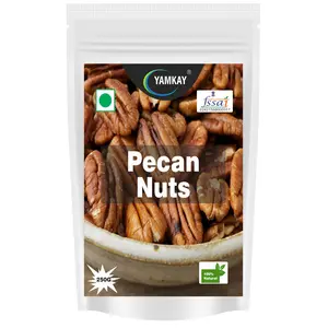 YAMKAY Organic Premium Pecans Nuts (Healthy Nuts) (250)