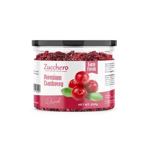 Zucchero Premium Dried Cranberry [Antioxidant Rich] 200 gm