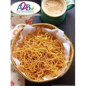 Adyar Anand Bhavan Sweets and Snacks A2B South Indian Crispy Om Podi (40 g Pack of 20)