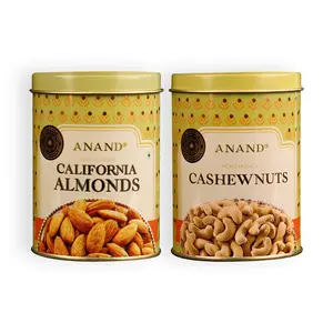 Anand Cashewnut 200g California Almonds 200g Combo