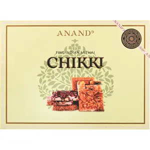Anand Assorted Chikki Box - Dry Fruits Rose Cucumber Authentic and Genuine Box 300g