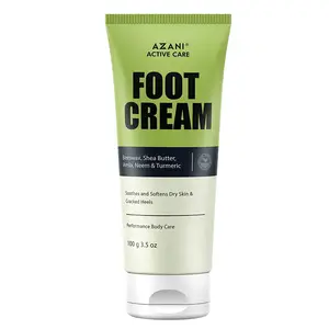 Azani Foot Care Cream (100 Gram) For Rough Dry and Cracked Heel | Feet Cream For Heel Repair |Healing & softening cream for Women & Men