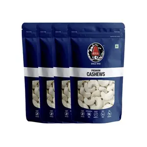Bola Quality Mangalorean Cashew Nuts W240- 1 kg (250g x 4)