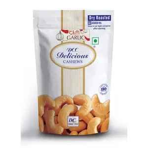 DCC DELICIOUS Dry Roasted Cashew (Chilly Garlic) 80G