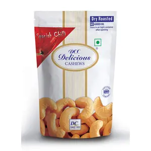 DCC DELICIOUS Dry Roasted Cashew (Spanish Chilly) 80G