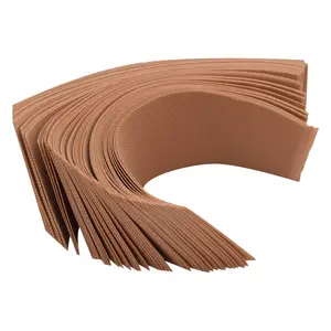 Easymart Easymart Women Non-woven Waxing strips For Hair Removal are plain without wax on it use your own wax (35 pcs Brown)