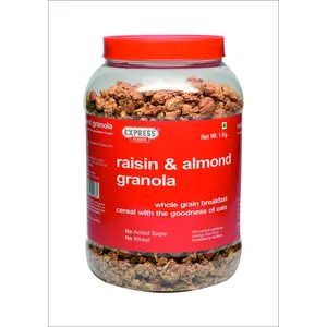 Express Foods Raisin and Almond Granola 1kg