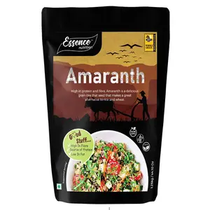 Essence Nutrition Amaranth Seeds (1.25 Kg) - Grade 1 Gluten Free