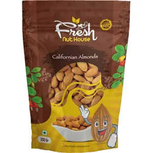 Fresh Nut House Premium Californian Almonds 250 Grams