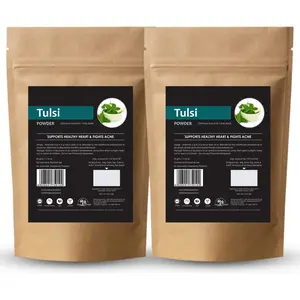 Herb Essential Pure Tulsi Powder 50 g (Pack of 2)