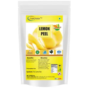 Neotea Dried Lemon Peel Nimbu Maadala Citrus Limon Powder 200G