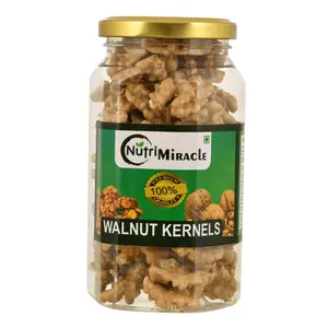 NUTRI MIRACLE Fresh Premium Walnuts Kernel/Akhrot Giri Without Shell200gm