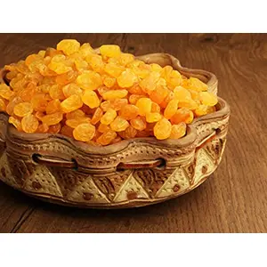 Producer Premium Dried Golden Raisin | Dried Indian Yellow Kishmish Seedless Kishmish | 1kg