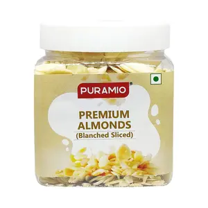 Puramio Premium Almonds (Blanched Sliced) 250g