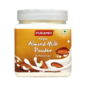 PURAMIO Almond (Vegan) Milk Powder [No Added Sugar] 300g
