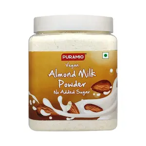 PURAMIO Almond (Vegan) Milk Powder [No Added Sugar] 600g