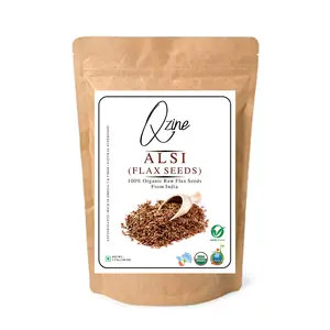 Qzine Organic Flax Seeds / Alsi 200g