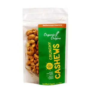 Organic Origins Dry Roasted Mediterranean Rosemary Cashews 145 G