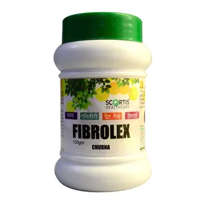 SCORTIS HEALTH CARE FIBROLEX CHURAN (for Acidity Indigestion Constipation and Headache)- 100gm