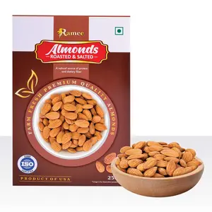 Ramee's Tasty Roasted & Salted Almonds 250 Grams Box
