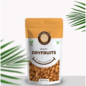 The Daga & Co. 100% Natural Premium Californian Almonds Badam Giri 250g