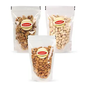 Sonature Dry Walnuts Kernels Pistachios And Almonds (600 Gram)