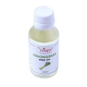Vispy The Scent of Peace Lemongrass Scented Reed Diffuser Oil - 100 ml Clear