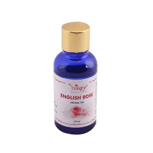 Vispy The Scent of Peace English Rose Scented Aroma Oil - 30 ml Clear