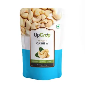 UpCrop Popular W450 Cashew Pouch 400 g Dry Fruits