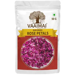 VAAIMAI Gulab Patti / Sun Dried Rose Petels 50g