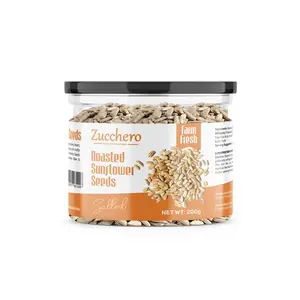 Zucchero Roasted Premium Sunflower Seed Salted 200g - Flavorful | Healthy Fat | Dry Roasting | Oil-Free| Slow baked Seeds