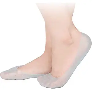 plenzo Anti Crack Full Length Silicone Foot Protector Moisturizing Socks for Foot-Care and Heel Crackssocks for cracked feetheel pad for heel painanti crack heel socks moisturizing silicone gel