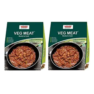 Vezlay SOYA Veg Meat 200 gm (Pack of 2)