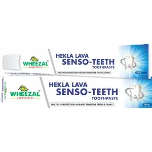 WHEEZAL HEKLA LAVA SENSO- TEETH TOOTHPASTE (PACK OF 2)