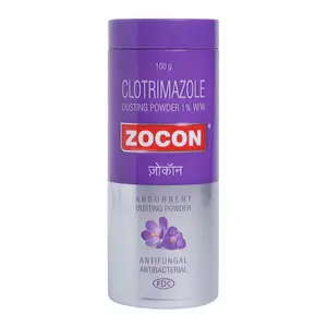 Zocon Absorbent Dusting Powder - 100 g (Pack of 3)