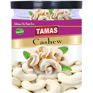 Tamas DRY FRUITS Premium Fresh Whole Cashews Nut (Kaju) 250G