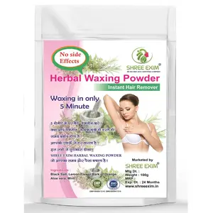 SHREE EXIM Herbal Waxing Powder Instant Hair Remover (100 g)