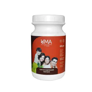 UMA AYURVEDA Chyavanprash (500 gms) - Ayurvedic Immunity Booster Chyawanprash Awaleha for all age groups