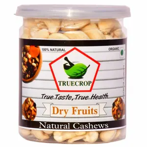 Truzana (Truecrop) 100% Natural Whole Cashew Nuts W320 | Can Packed 250gm