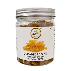 Orgabite Organic Raisins 200g - Organic Kismis