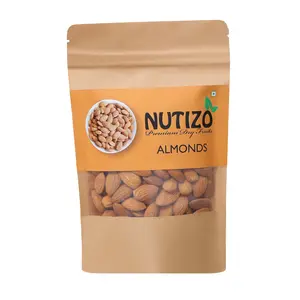 Nutizo Whole Almonds 200g / Almond Dry Fruits