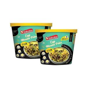 Vakulaa Premium Cup Poha (Pack of 2) (Masala Poha) from Ready to Eat Food Products are Tasty & Healthy Ready to Eat Instant Food Always Comes to Rescue On Your Busy Days