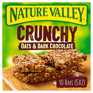 Nature Valley Crunchy Granola Bars Oats n Dark Chocolate 10 Bars Pack