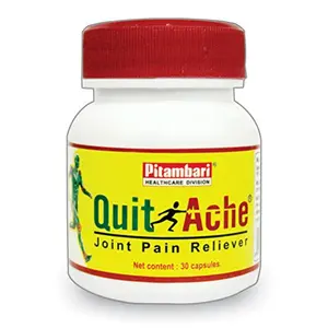 Pitambari QuitAche Pain Relief Capsules - 30 capsules