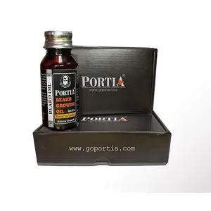 Portia Premium Beard Oil For Beard Hair Growth and Moustache for Men with Vital ingredients and Essential Oils | Grow Thick and Fuller Beard - 50 ml