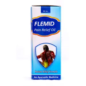 Nurthex-Flemid pain relief oil (60ml) Instant Relief Ayurvedic Formula Joint Pain Muscle pain Ayurvedic Oil