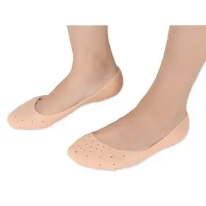 siddhmurti Silicone Heel Socks & Anti Crack Full Length Silicon Foot Protector Moisturizing Socks For Foot Care