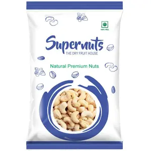 SUPERNUTS Premium Whole Cashews W320 (500 Grams)