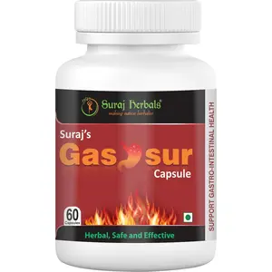 Suraj's GasOsur Capsule (60 Capsule)